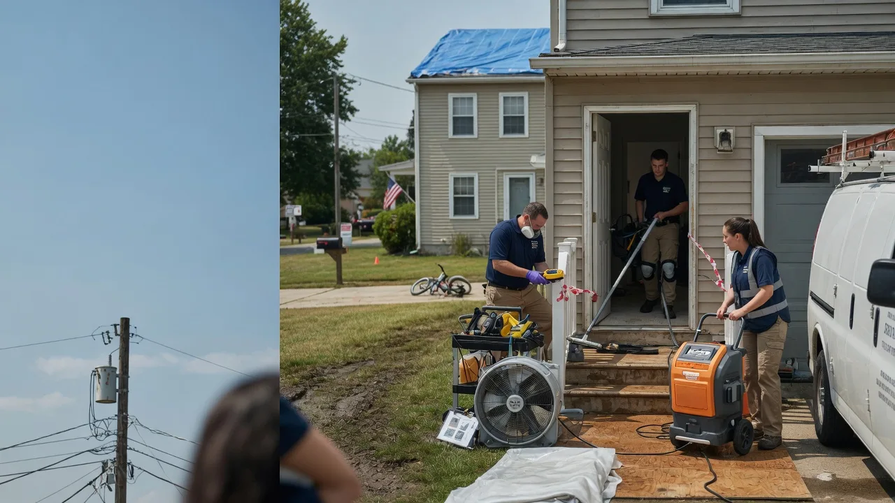 Water Damage Repair in Dycusburg, KY near me